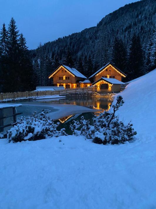 Bergseegut Chalet Und Apartment Wagrain Buitenkant foto