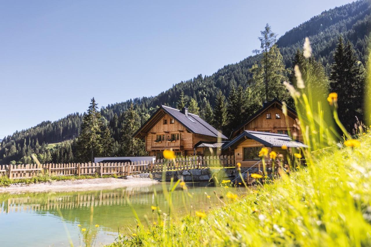Bergseegut Chalet Und Apartment Wagrain Buitenkant foto