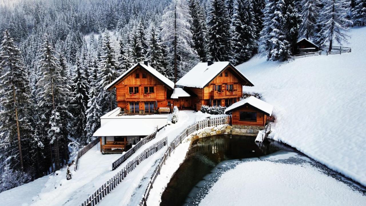 Bergseegut Chalet Und Apartment Wagrain Buitenkant foto